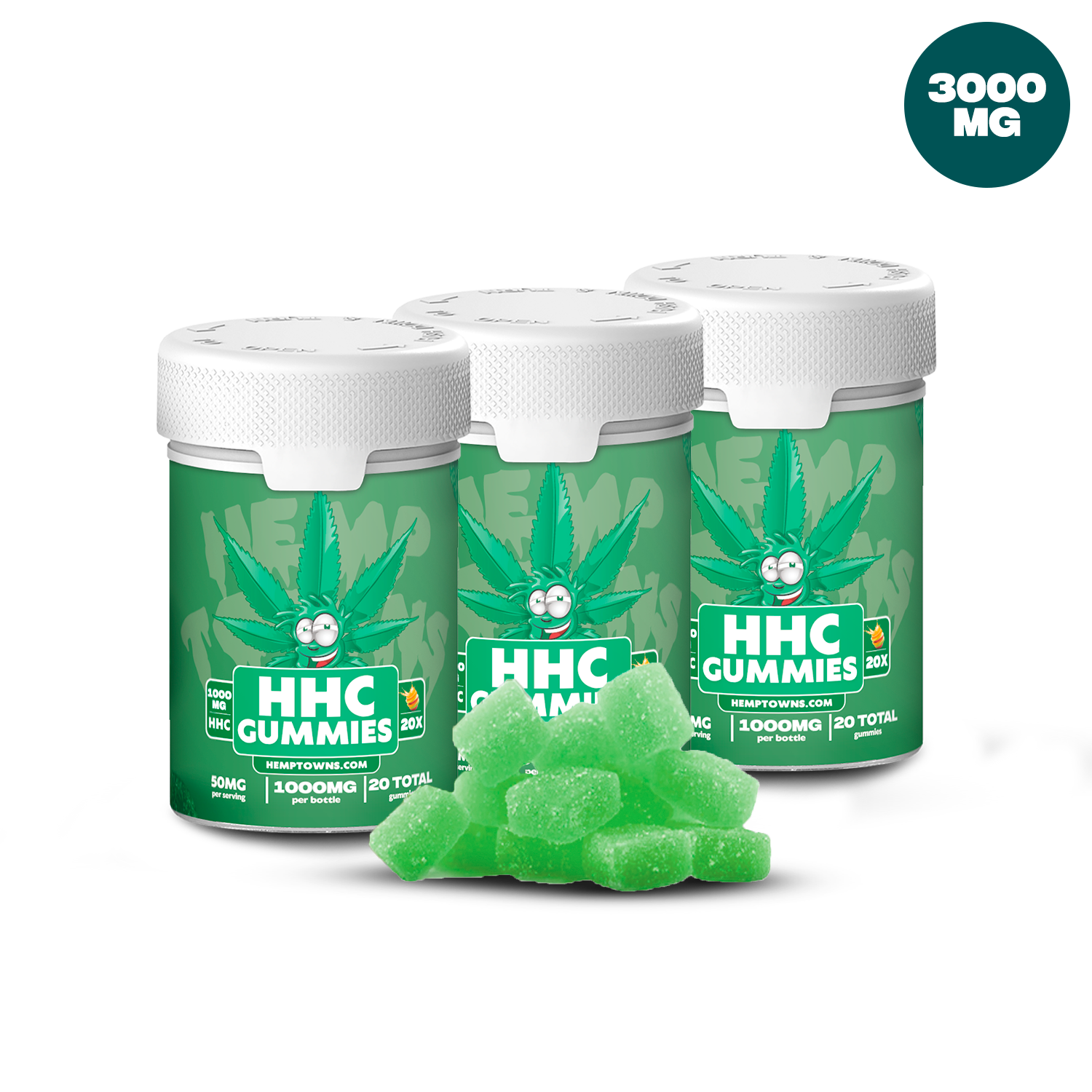 HHC Gummies | Fruit Punch | 1000MG