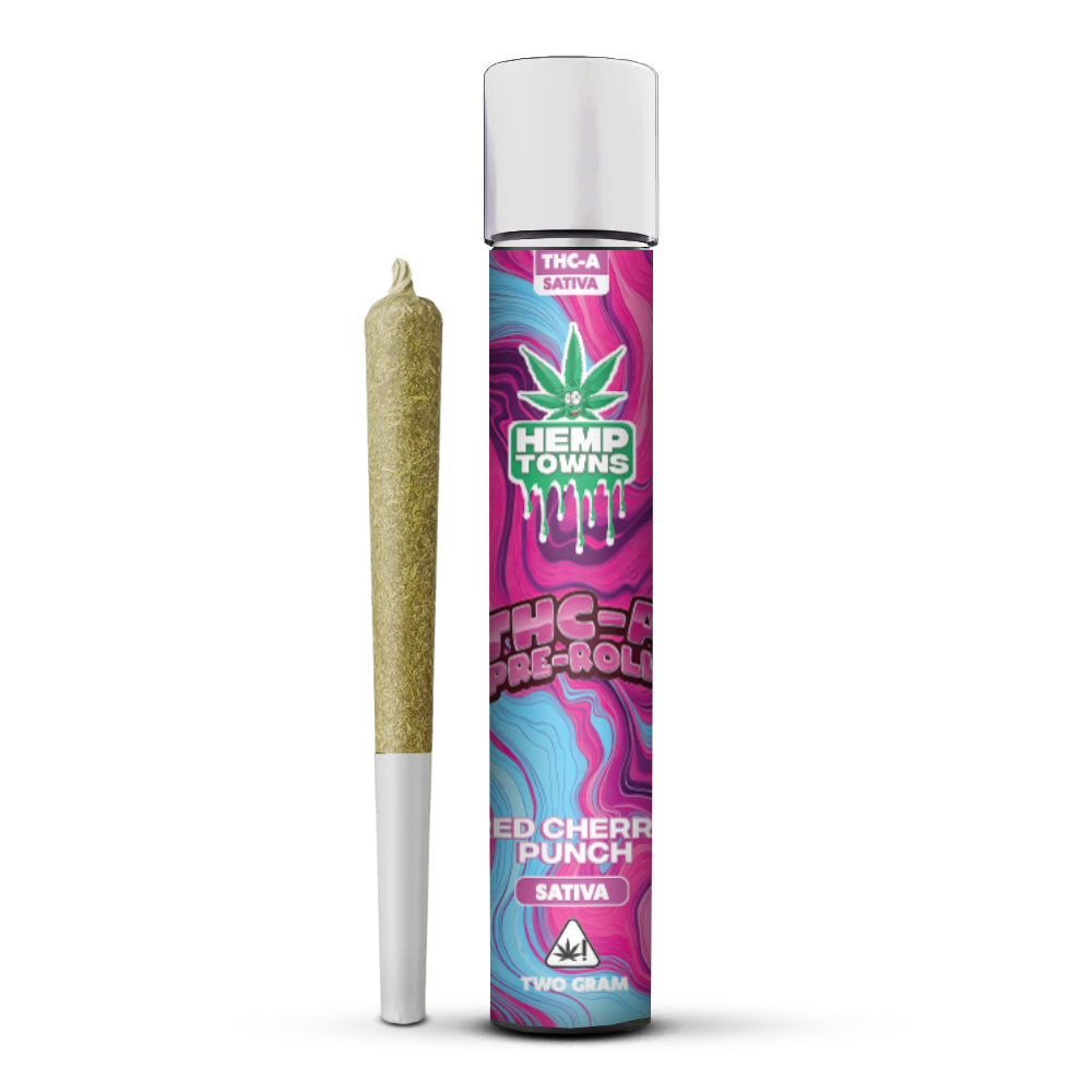 THC-A Pre-Roll | Red Cherry Punch | Sativa | 2 Gram